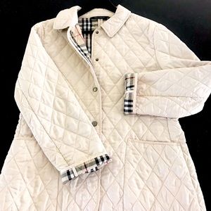 Burberry Coat :: vintage, cream